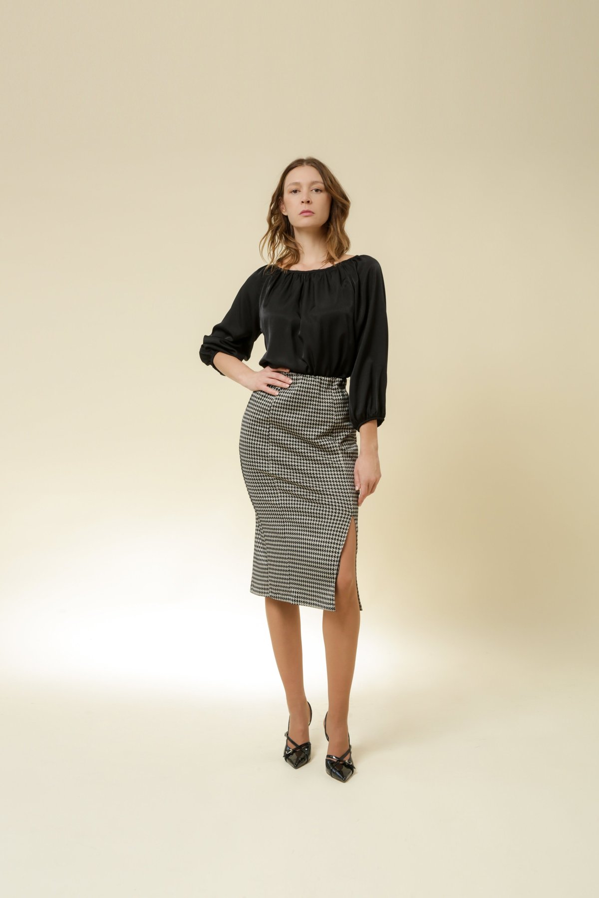 Tailored Pencil Skirt