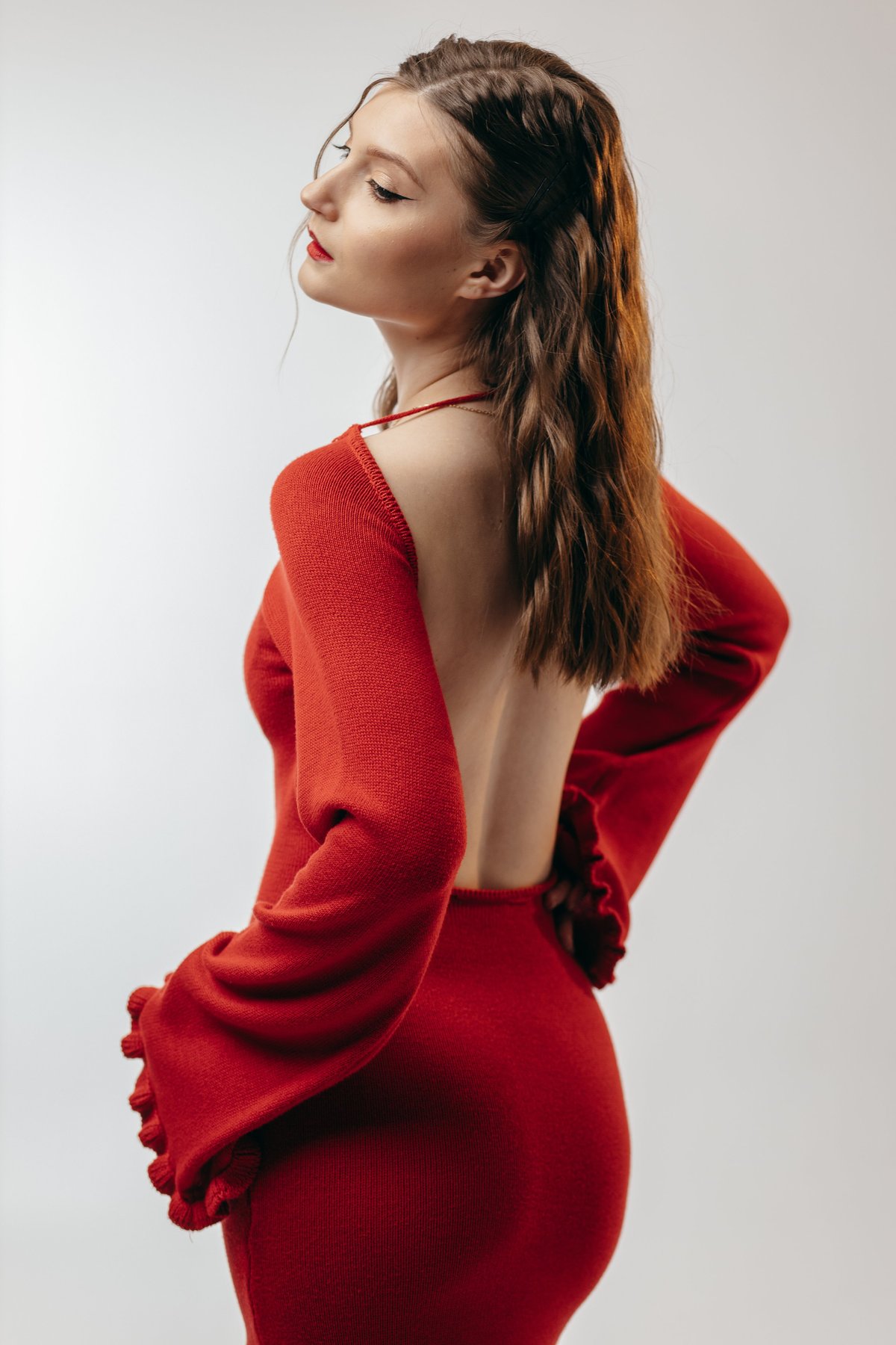Pearl One-Shoulder Dress