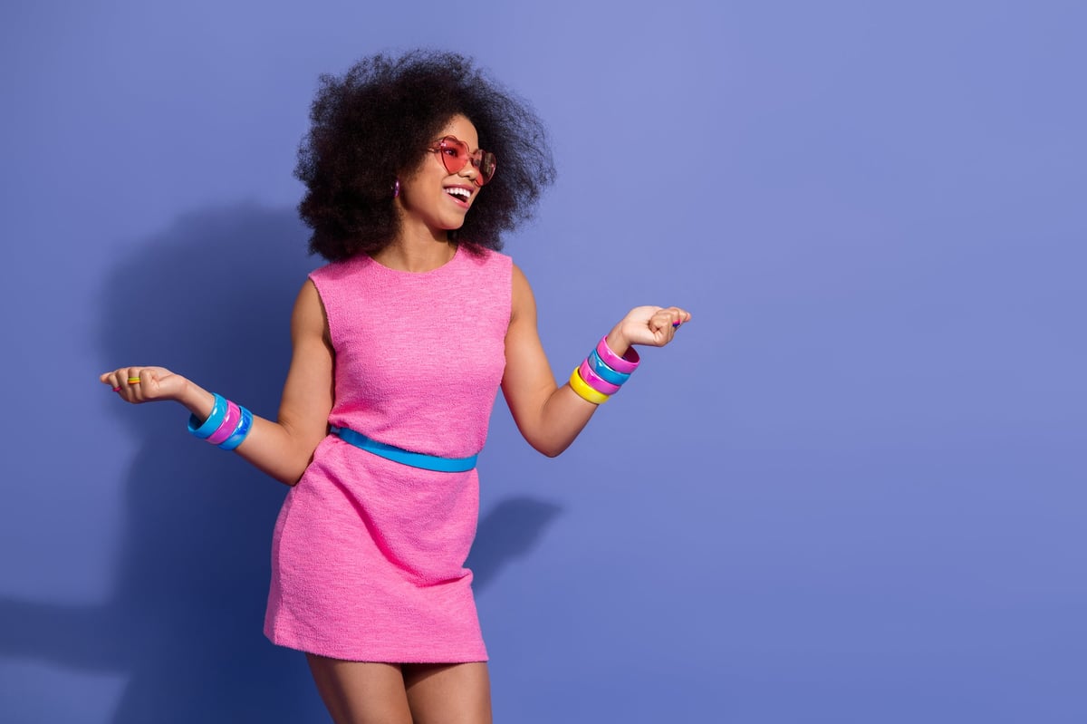 Pink Ruched Dress