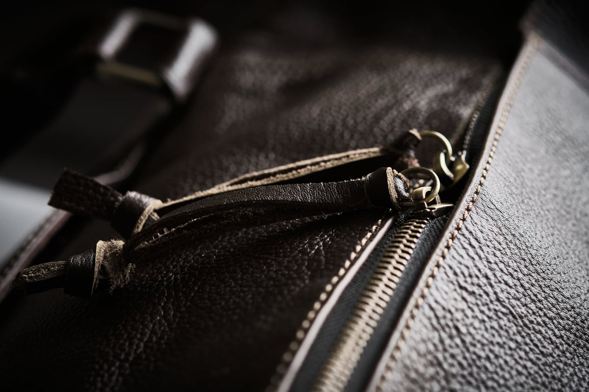 Structured Leather Tote