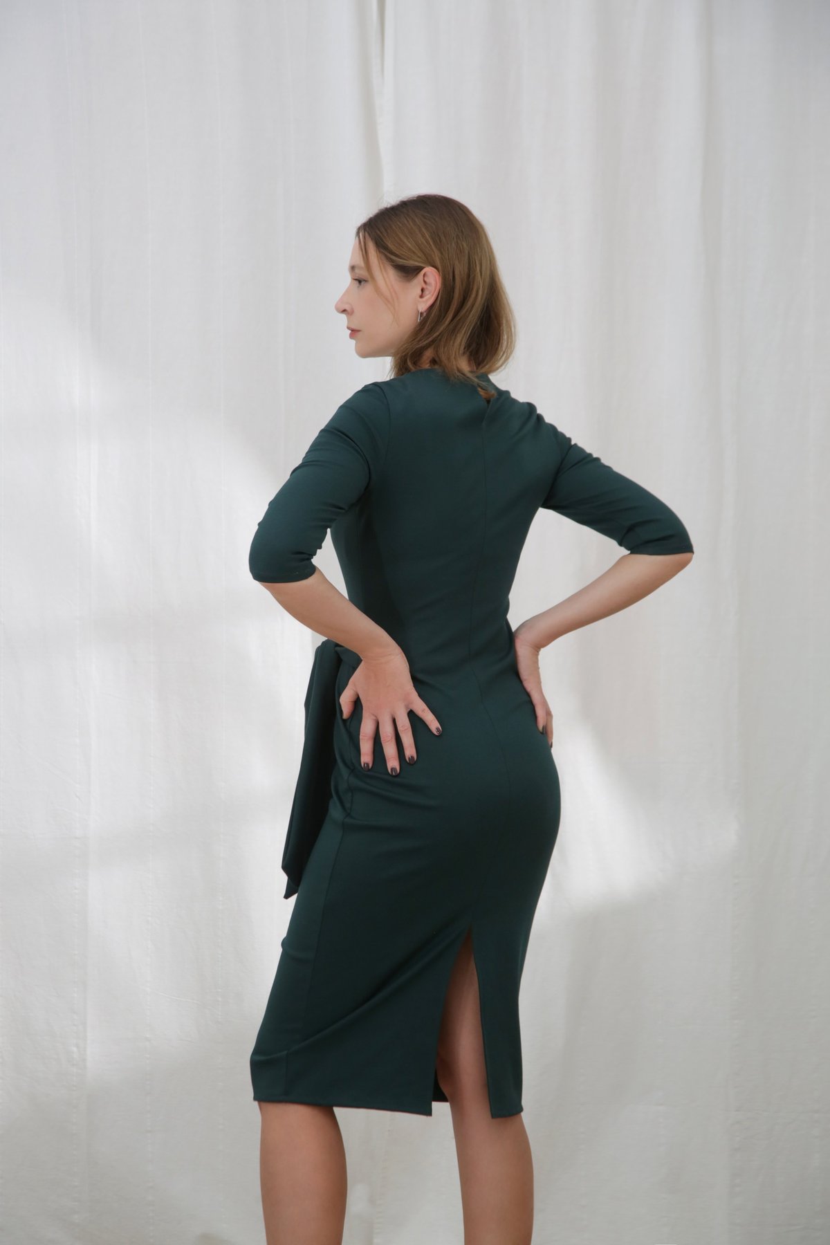 Silk Pleat Jumpsuit