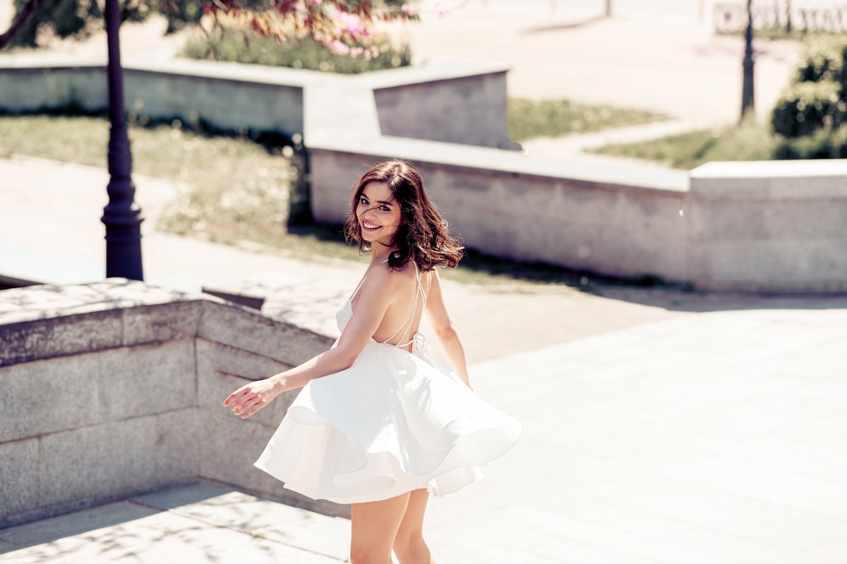 Ivory Twirl Dress